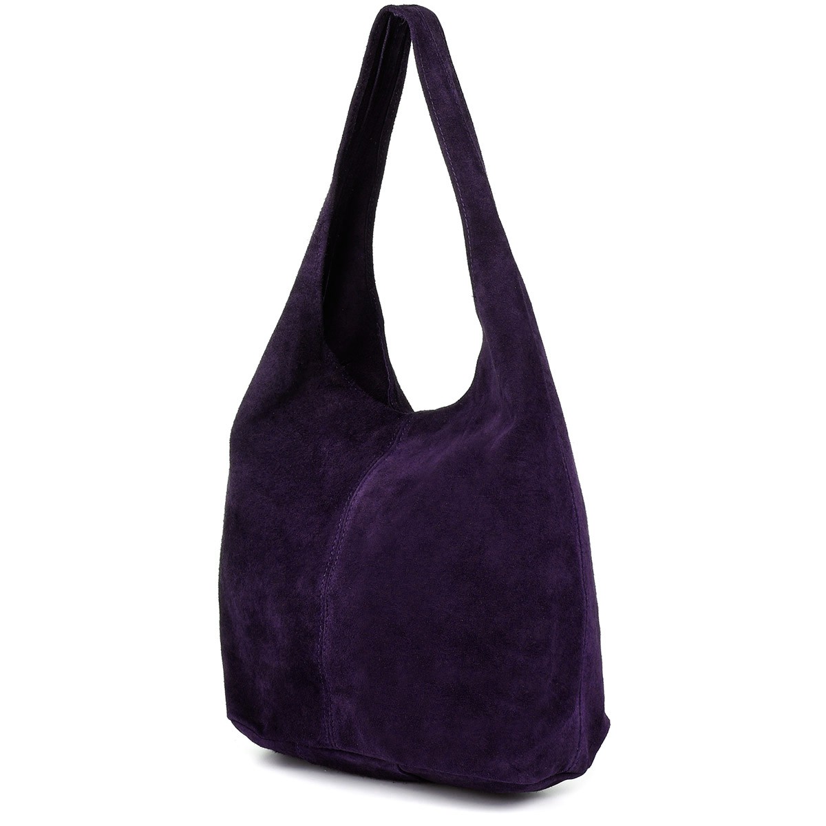 Dámská kožená kabelka velká shopperka klasická prostorná A4 do školy