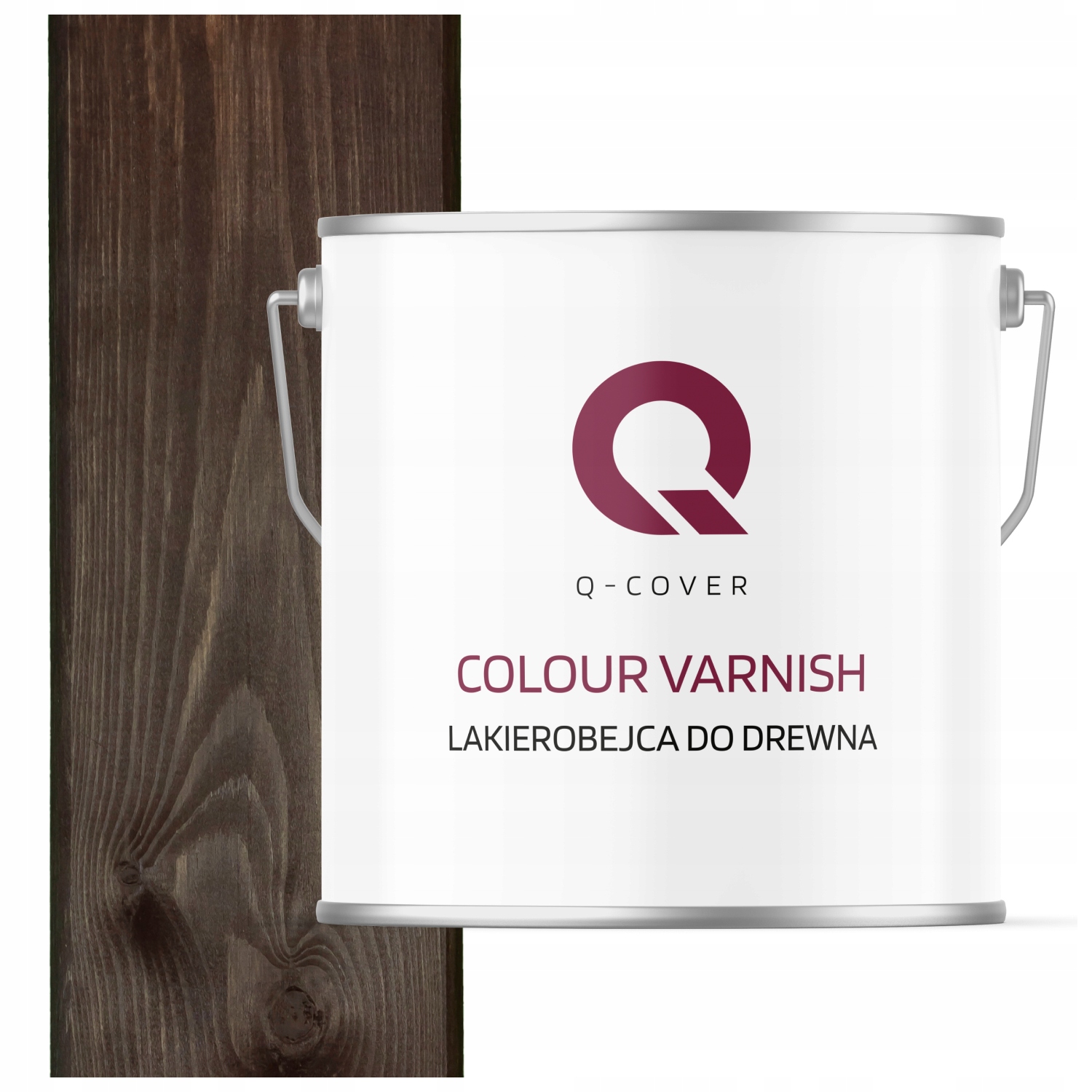 Vonkajšia Dekoratívna Živicová Laková Farba, Výkonná, Polomatná, 5 L