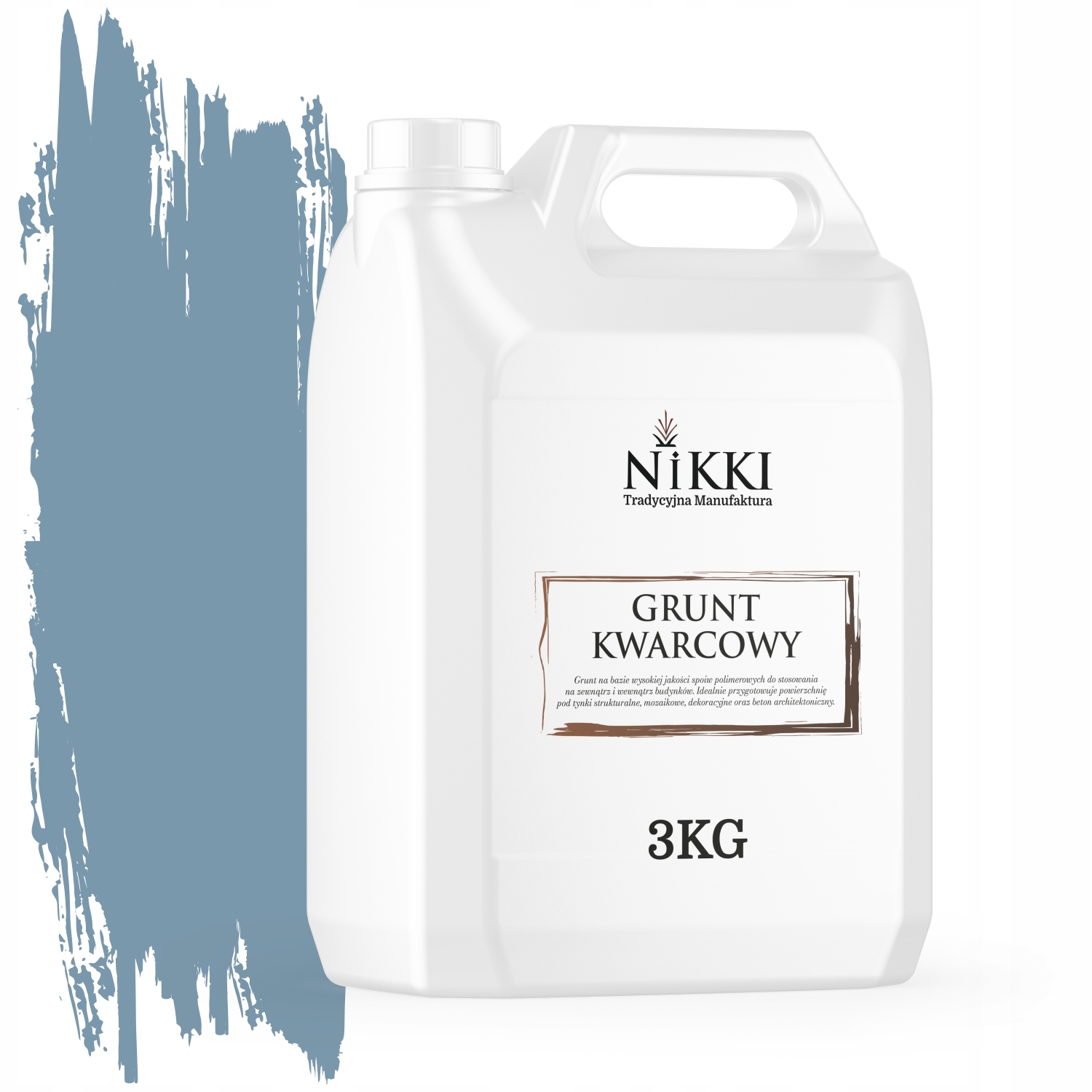 Křemenný Podklad Pod Silikonovou Omítku, Barva Modrá, F126 3 Kg