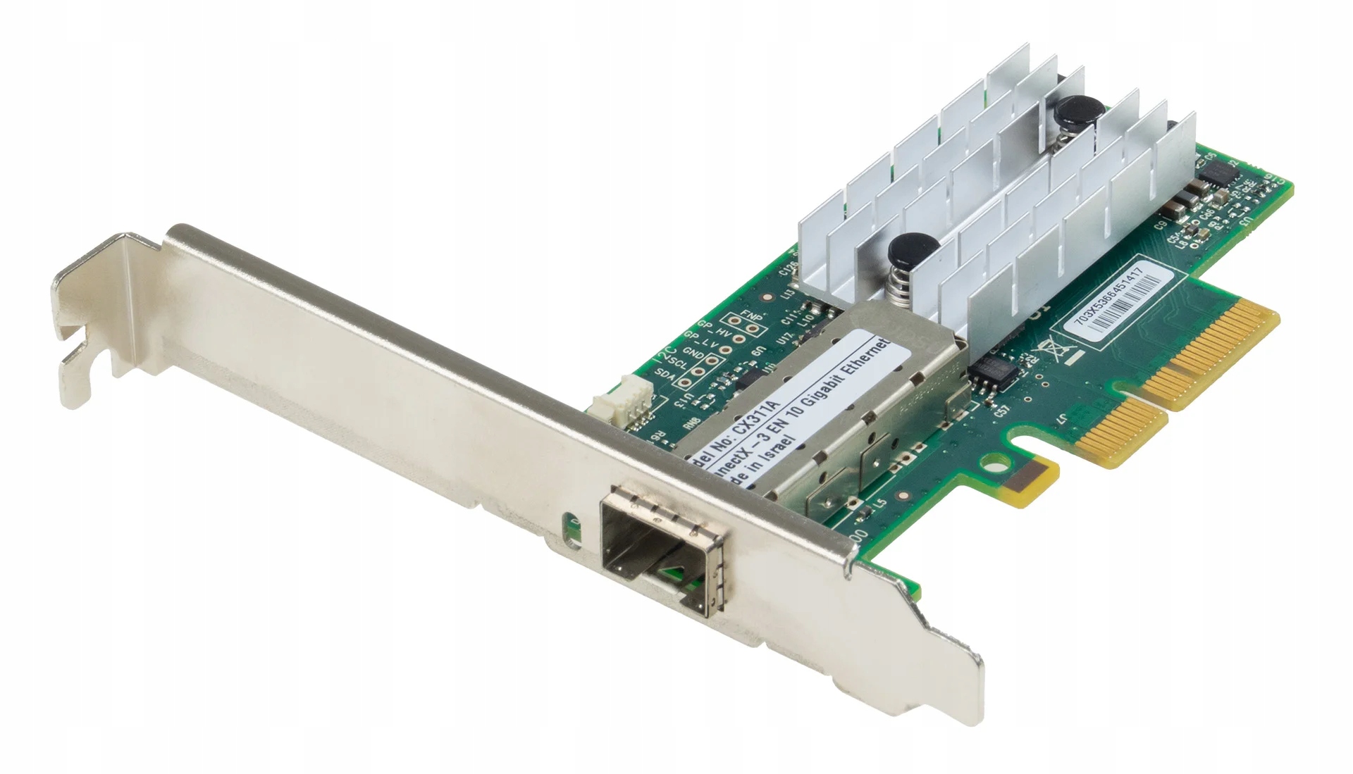 Mellanox волоконно - оптическая сетевая карта (SFP / SFP) 10000 Мбит / с