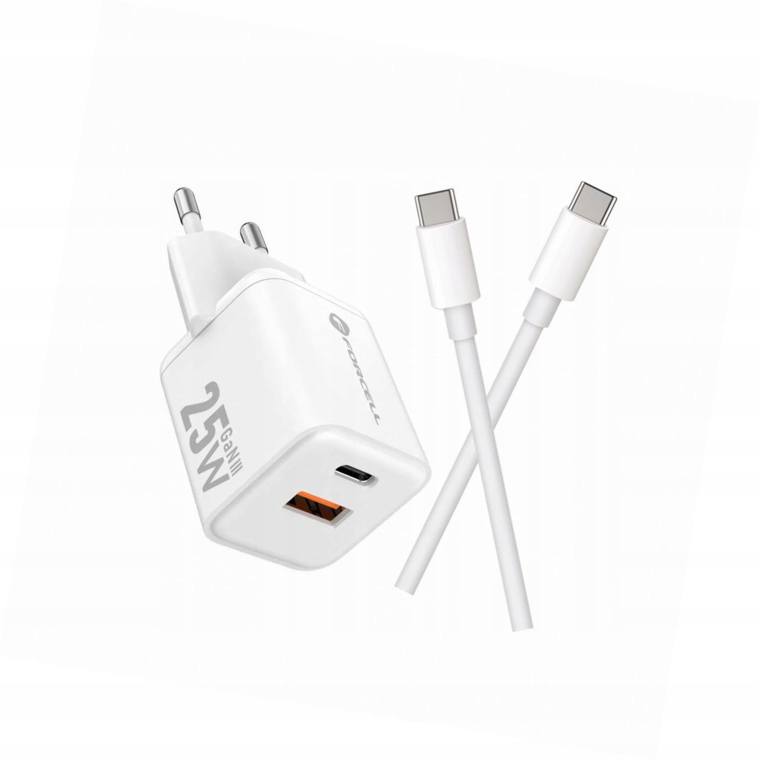 Szybka ładowarka Gan 25W z kablem Usb-c do Samsung Galaxy S21 Fe 5G