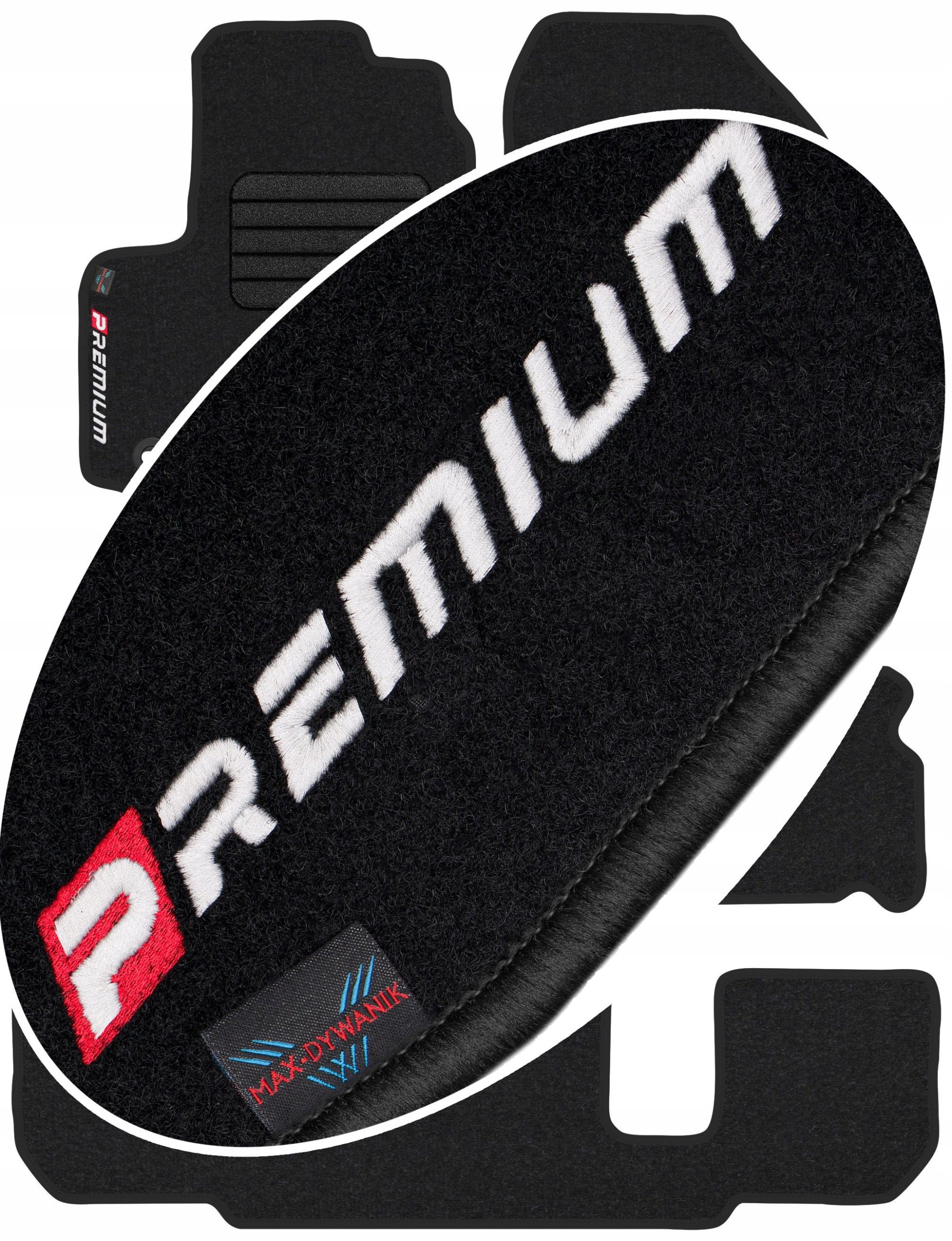 Ford S-Max I 7os 2006-2010 Koberce do auta