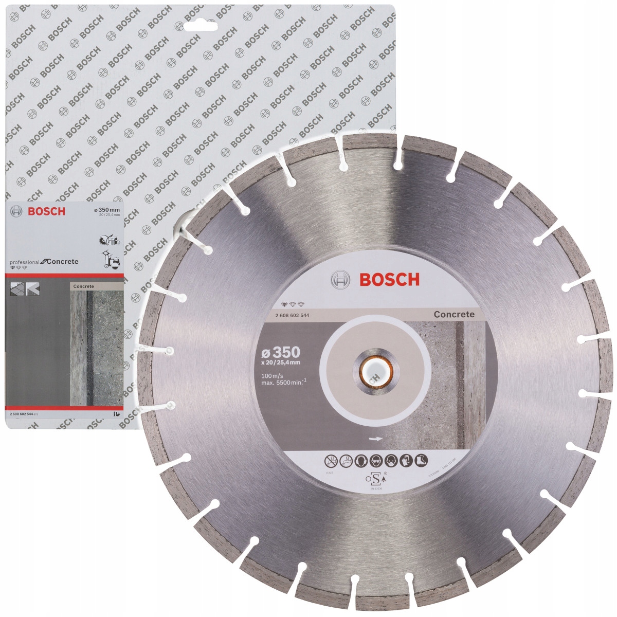 Bosch Tarcza Diamentowa 350mm twardy beton