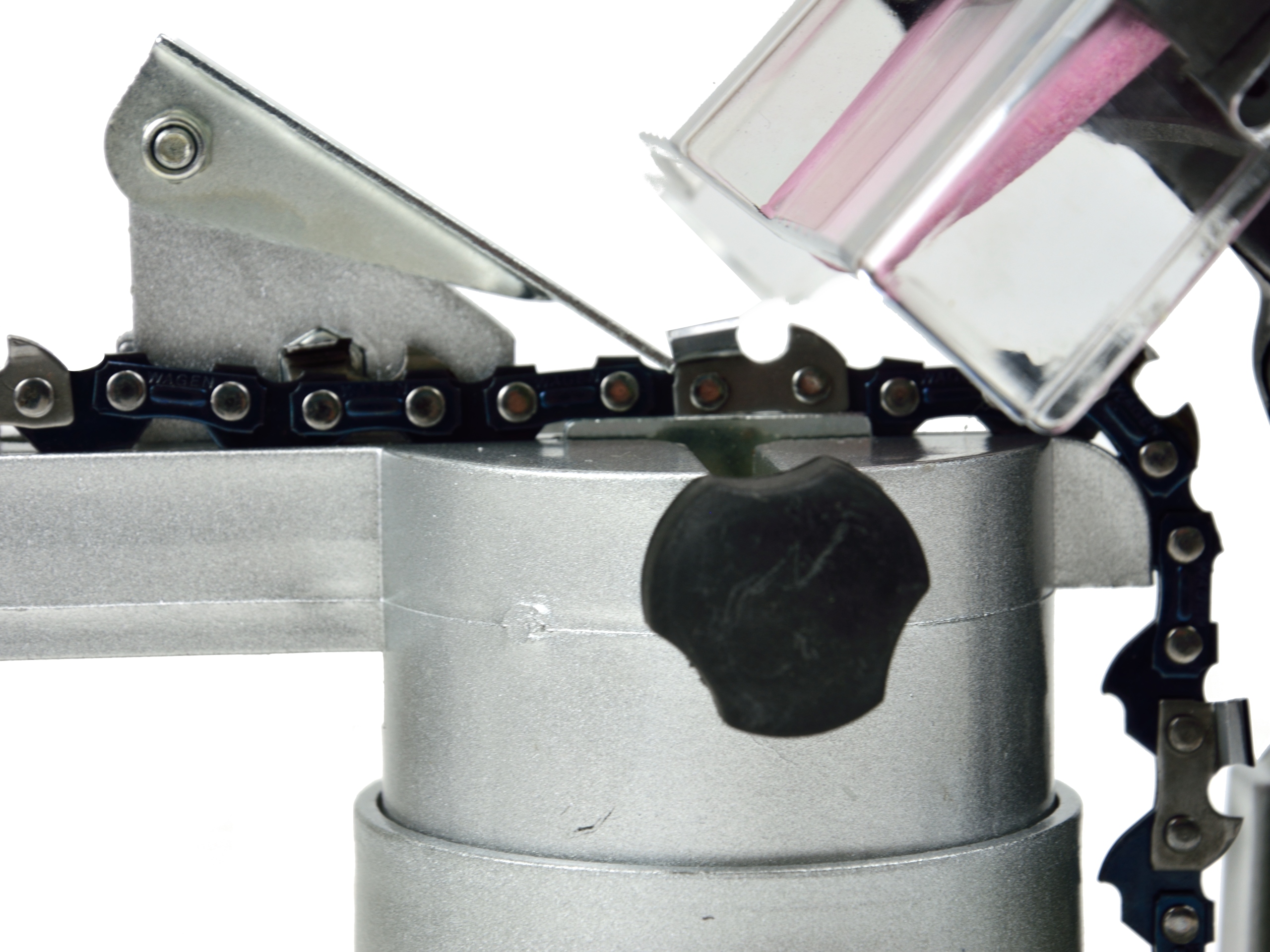 OSTRZAŁKA DO ŁAŃCUCHÓW ELEKTRYCZNA 750W Wewnętrzna średnica tarczy 10 mm