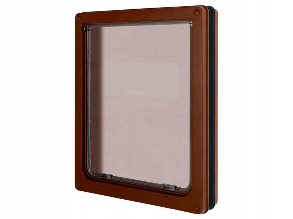 Levně Dvířka pro psy Kerbl 80885 Dog Mate XL 216B, 2-cestná, hnědá