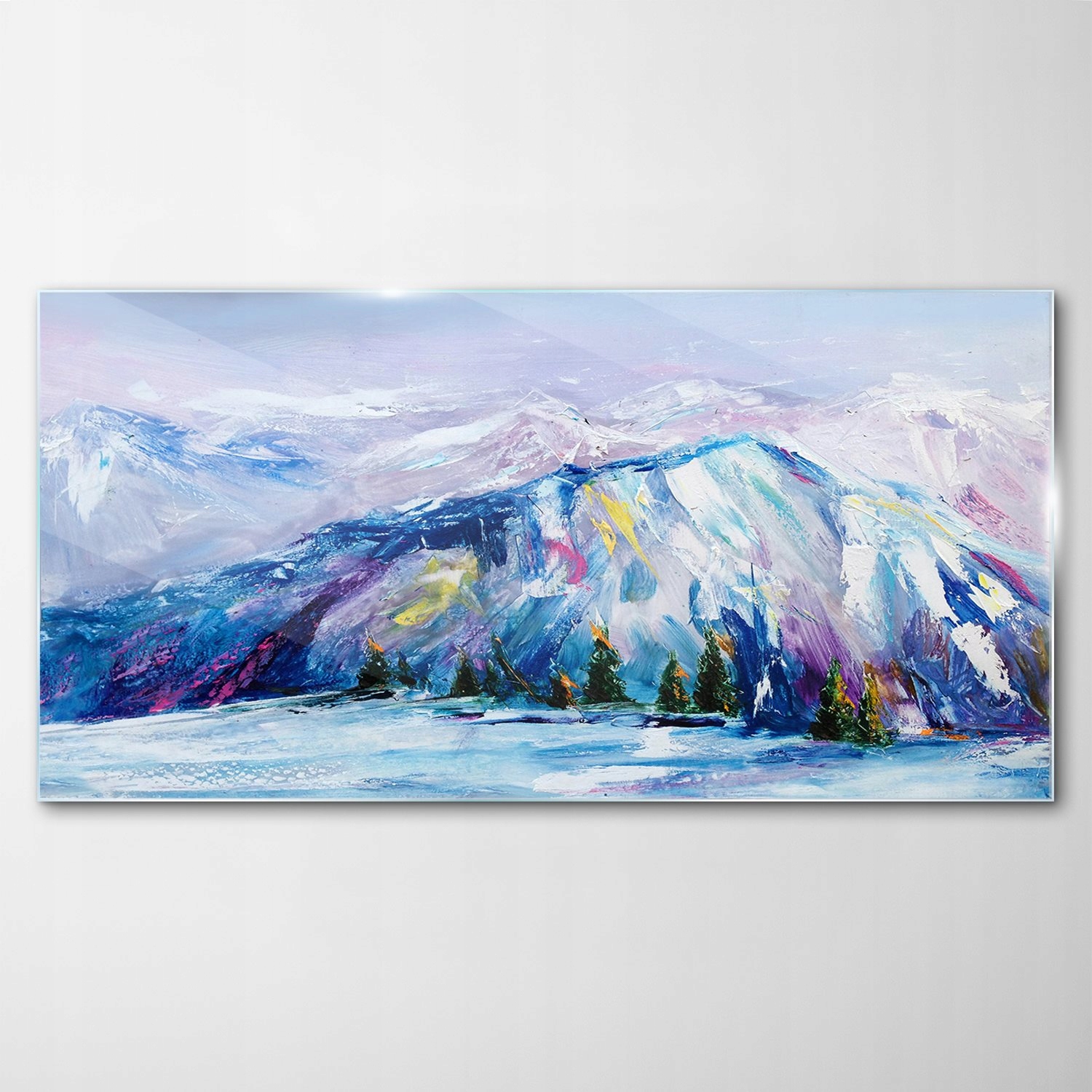 

Obraz na Szkle Dekor Góry Drzewa Śnieg Zima 120x60