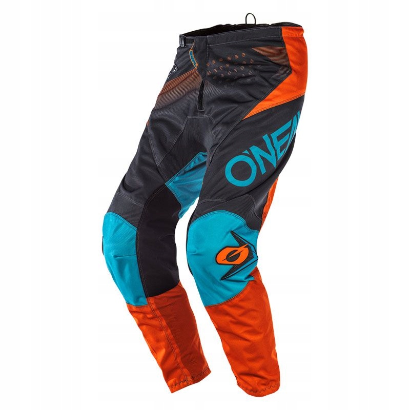 Pomarańczowe spodnie enduro cross O'NEAL Element Factor 36 obwód 90-95cm