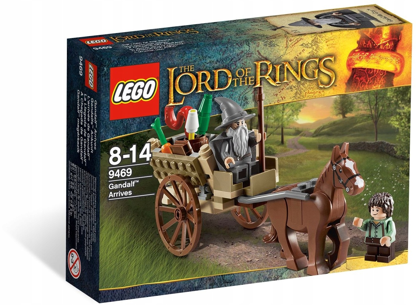 Lego Pán prstenů 9469 Gandalfa příchod Nové