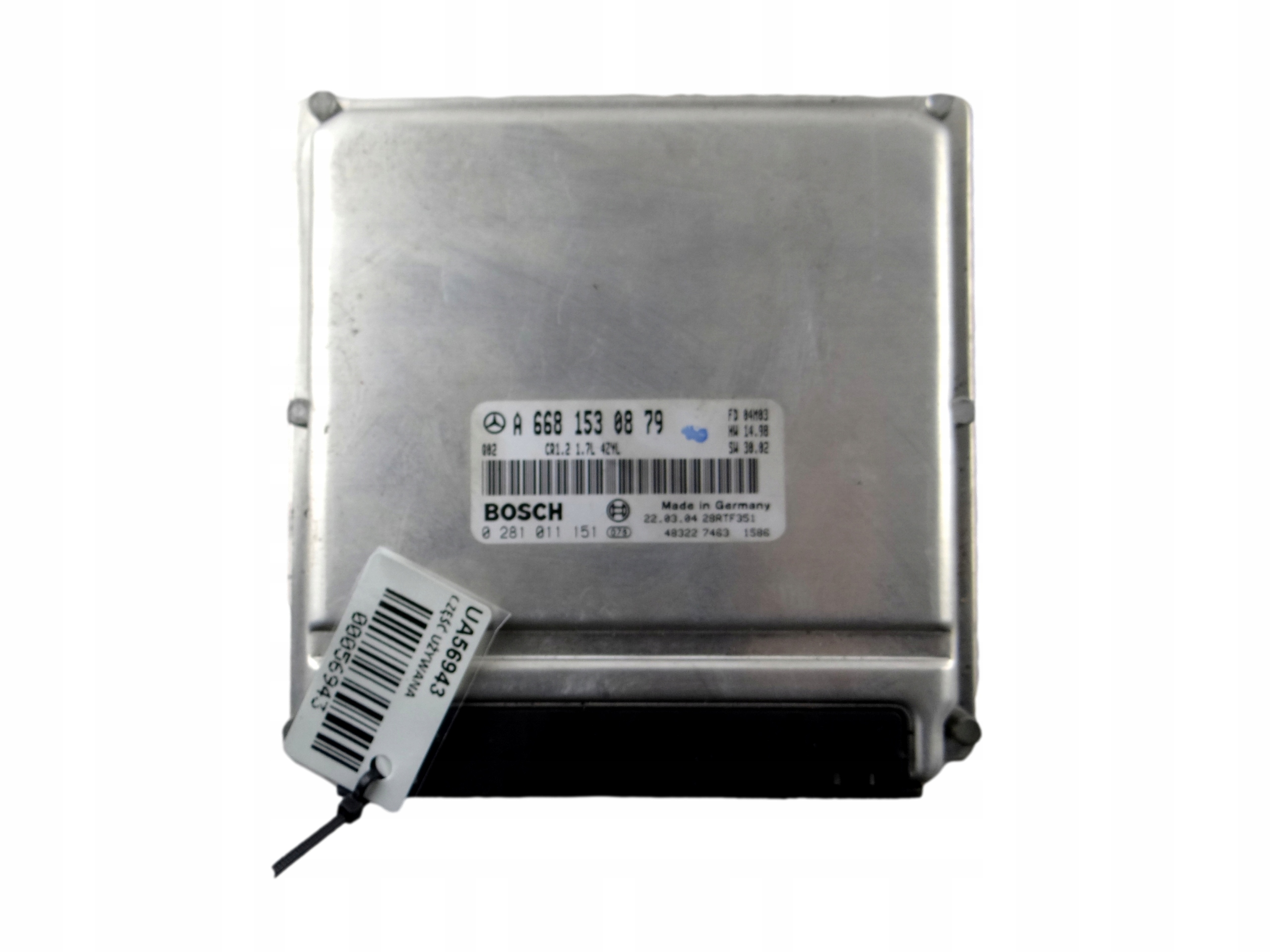 control unit of the engine MERCEDES A 170 A 668 53 08 79