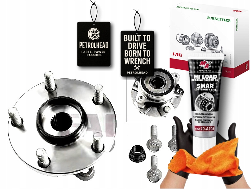 Ložisko Kola Toyota Přední Auris 07- Rav 05- Avensi #Petrolhead Pro+ Kit7