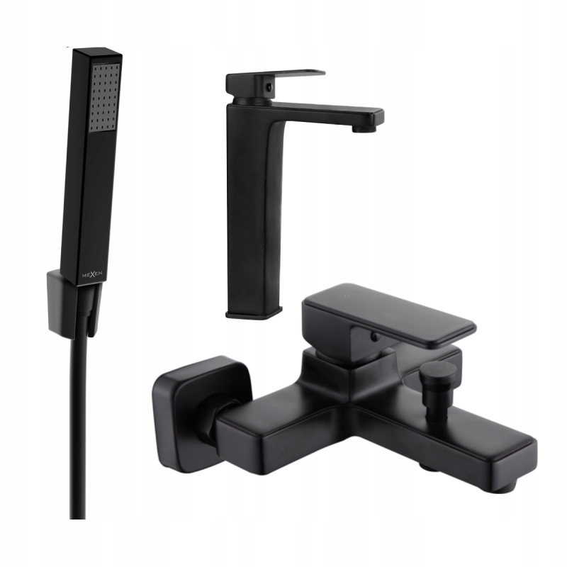 Mexen Cetus R77 vaňová súprava, čierna 744313R77-70