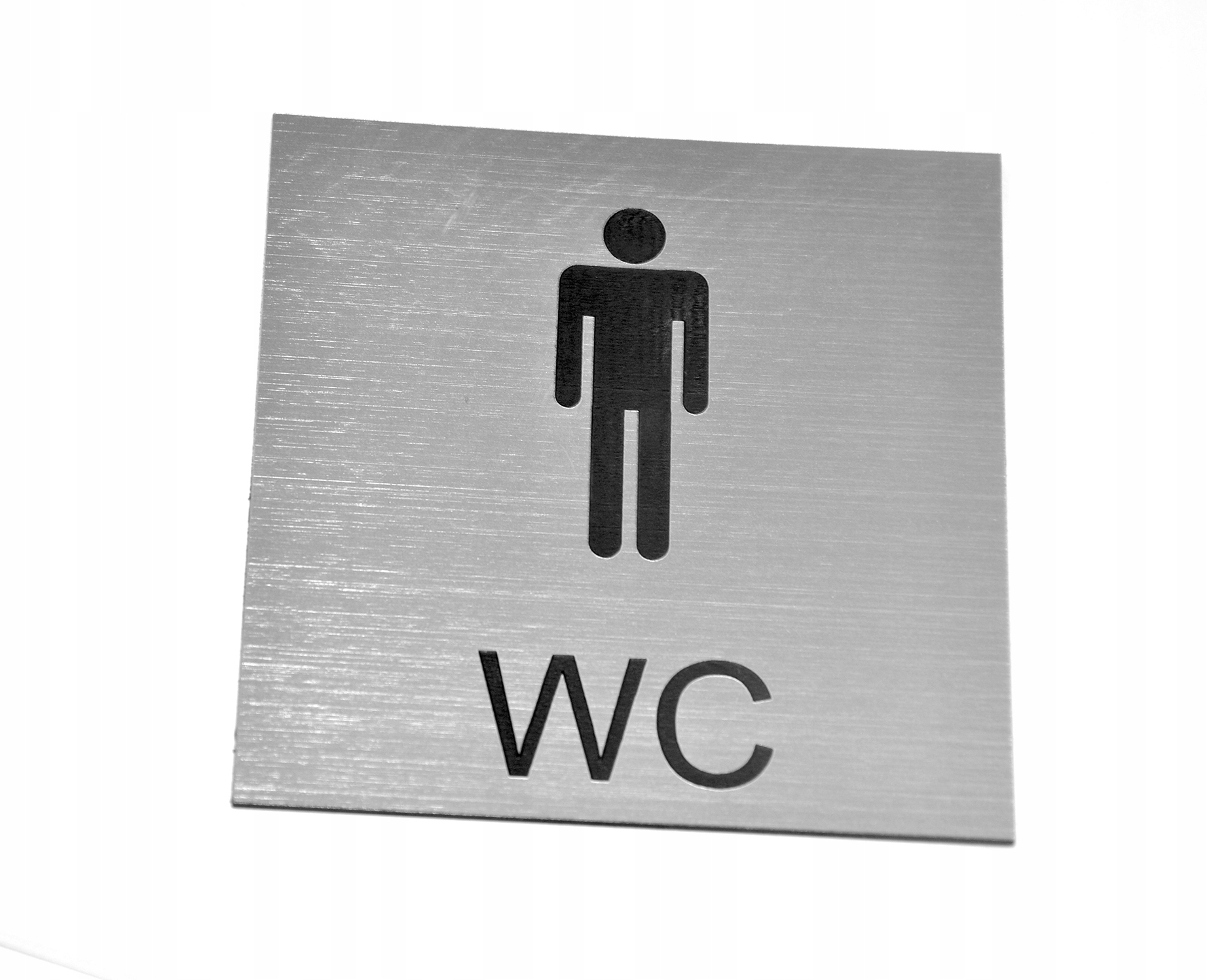WC, TABLICZKA,TOALETA, PIKTOGRAM 10 x 10 cm