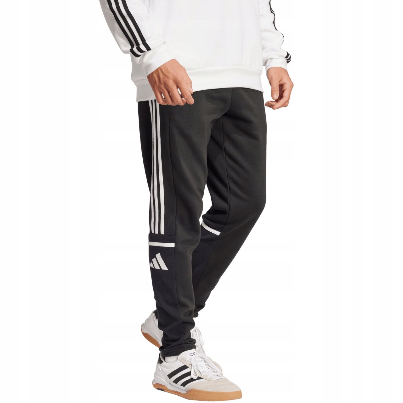 Adidas Spodnie Męskie Bawełniane Sportowe Sweat Pants Kieszenie Na Zamek