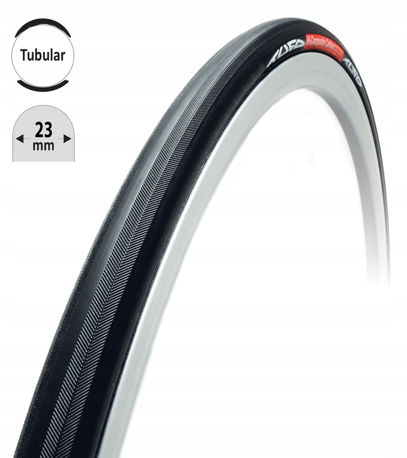 Tufo Galuska Tufo Hicc Carbon, černo-černá, 28"/23mm