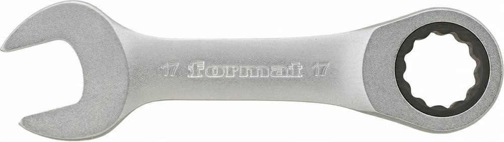 

Klucz z grzechotką prosty 17mm bardzo krótki