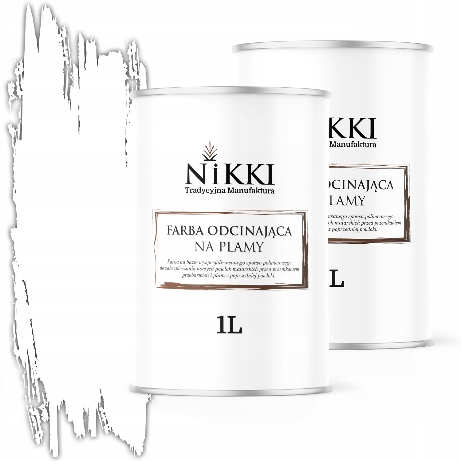 Farba Na Uzatváranie Škvŕn A Zatek Blocker 2x 1L Biela Izolačná Podkladová Mat