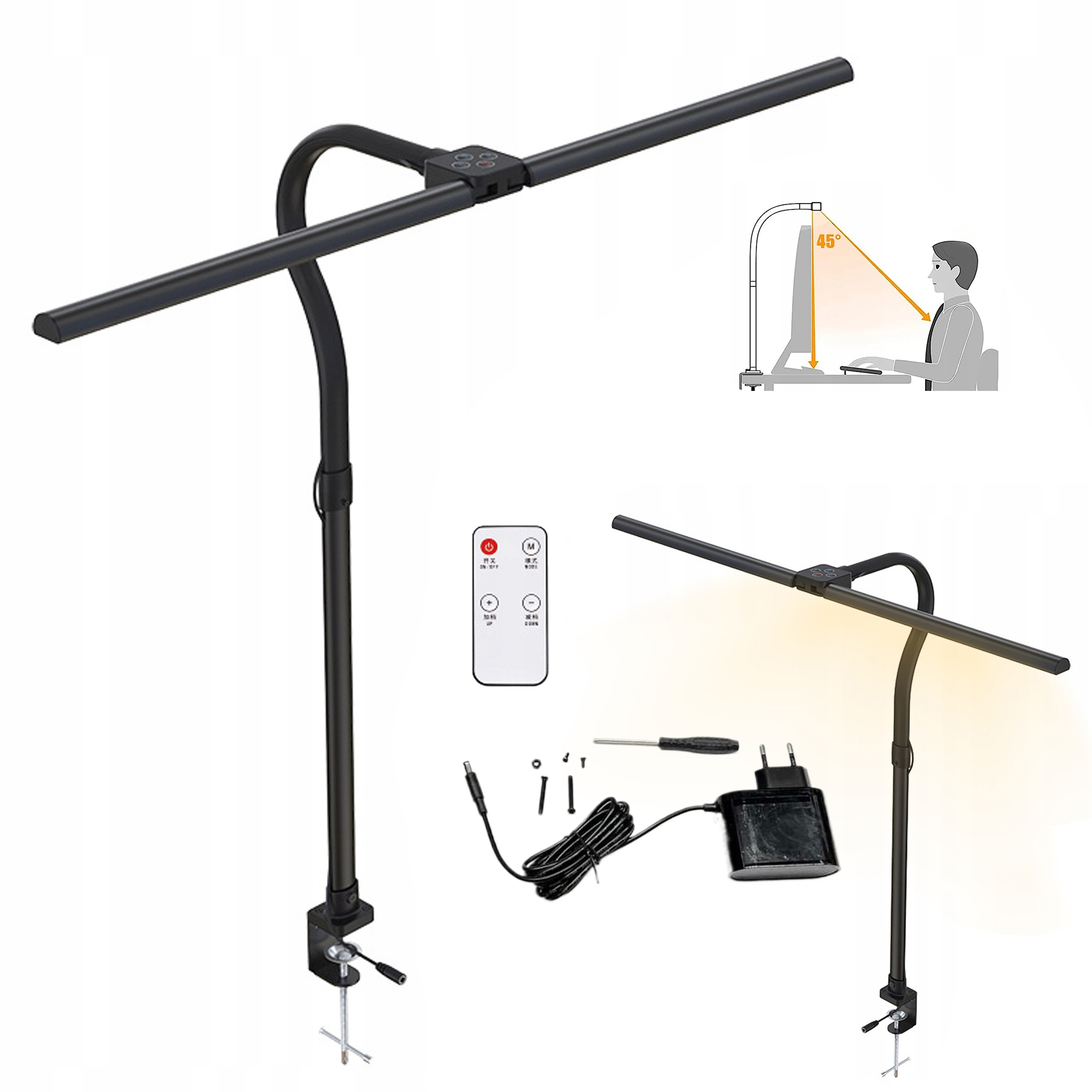 Kreslicí Lampa Led Stolní Lampa Výkonná Nabíječka 24W