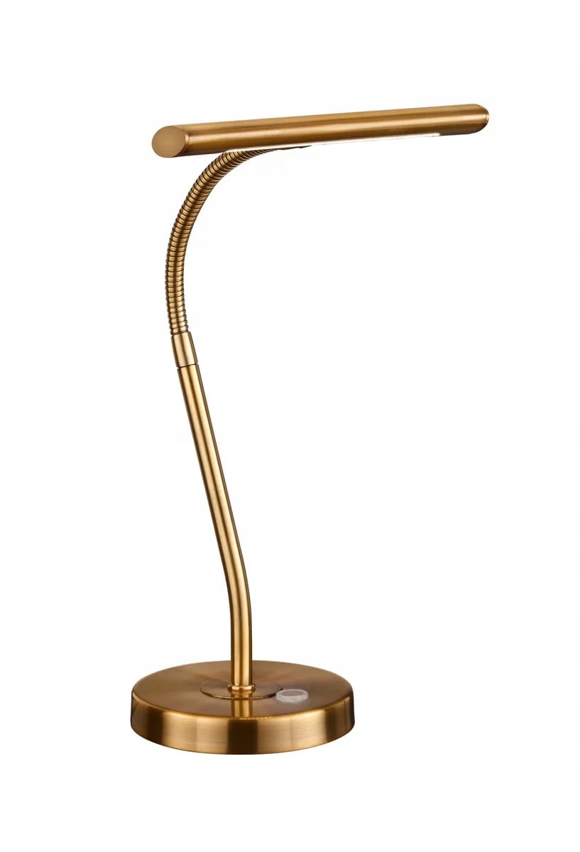 Led stolová lampa Curtis 4W zlatá mosadz, nástenná, Trio