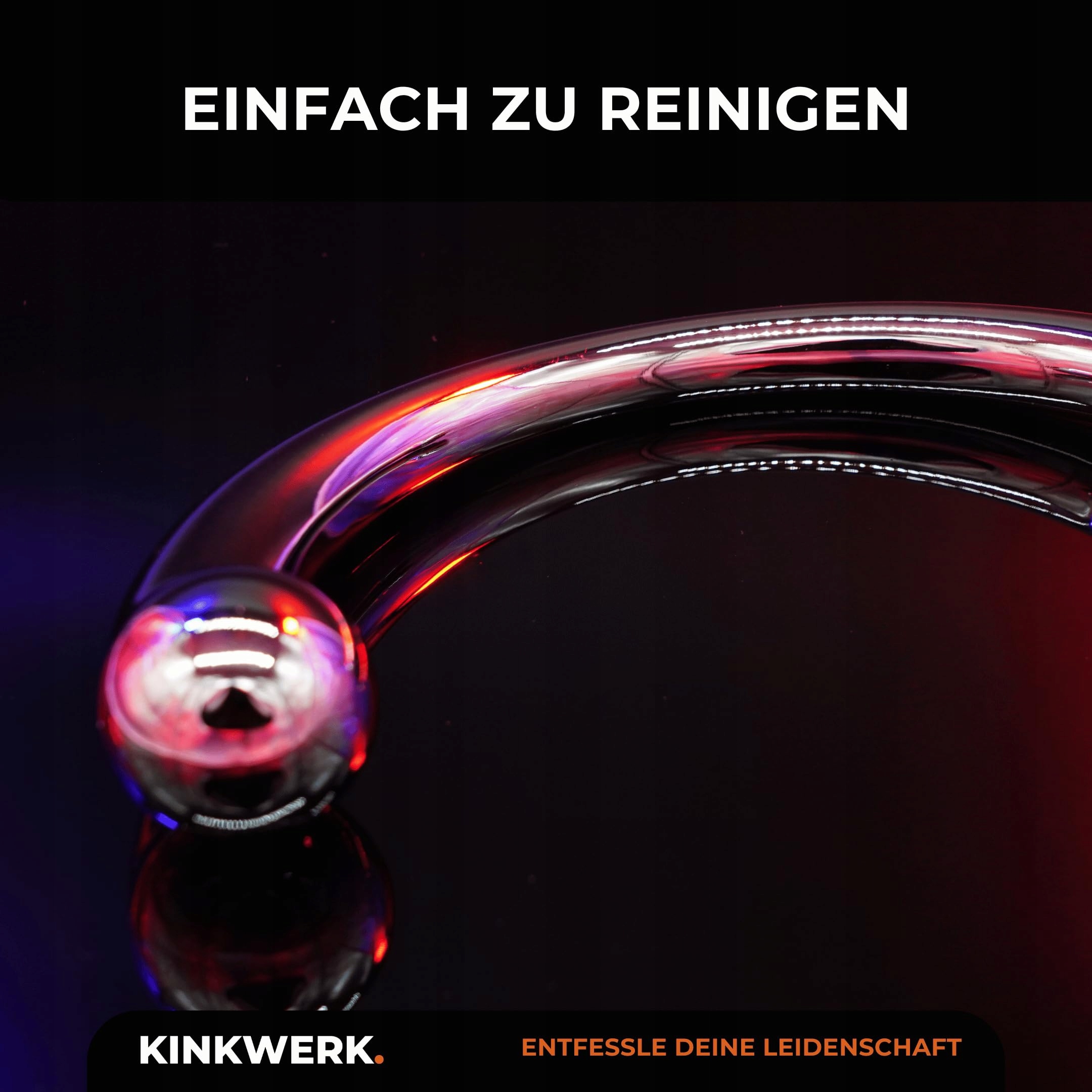 KINKWERK Metalowy Stymulator G-Punktu i Prostaty Dla Kobiet i Mężczyzn — miniatura 2