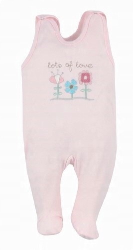 

Koala Baby Śpioch Flower Bawełna Jasny Róż r. 80