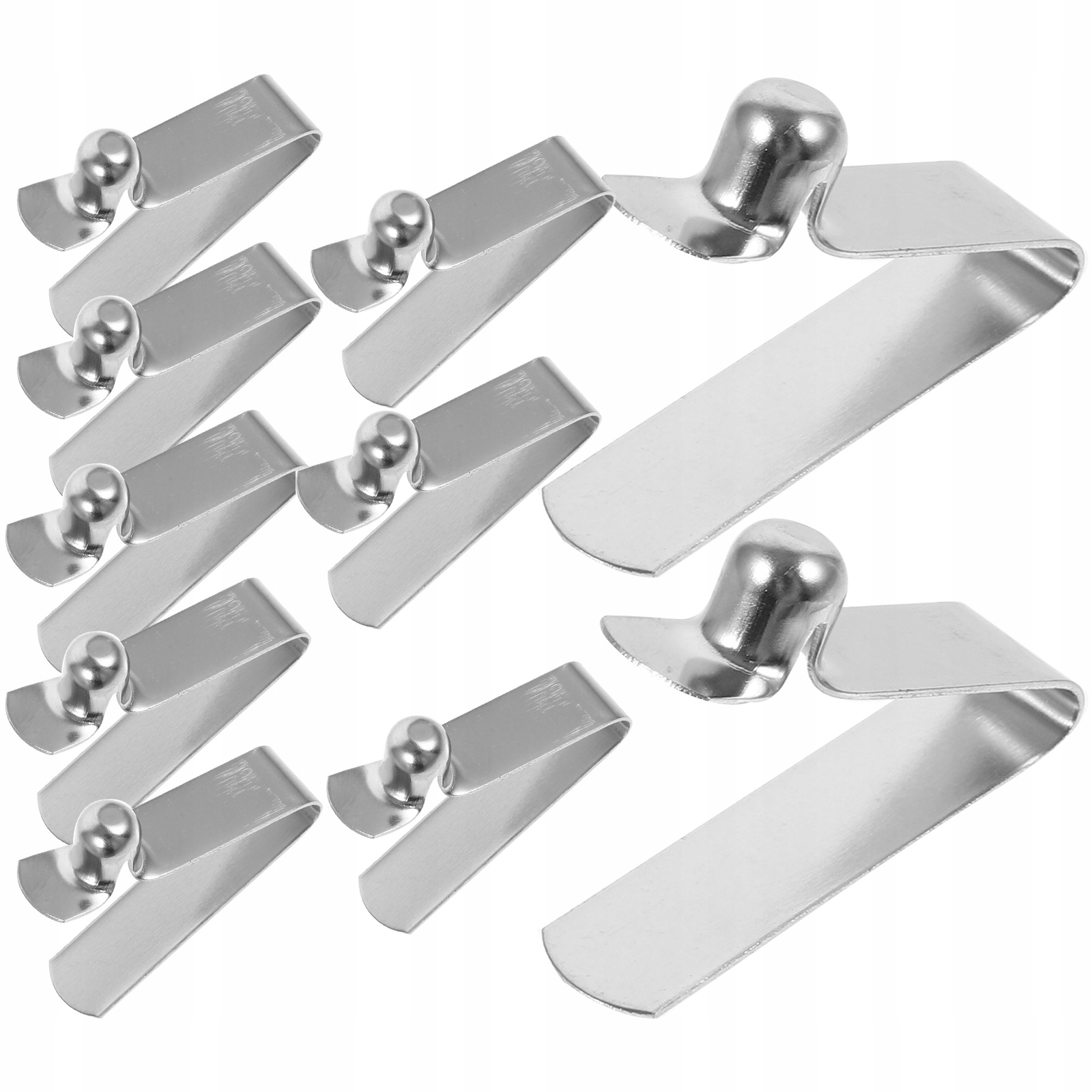 10 SZT. ZACISKI NA SŁUPEK PRZYCISKI SPRĘŻYNOWE Maksymalna szerokość cięcia 70 mm