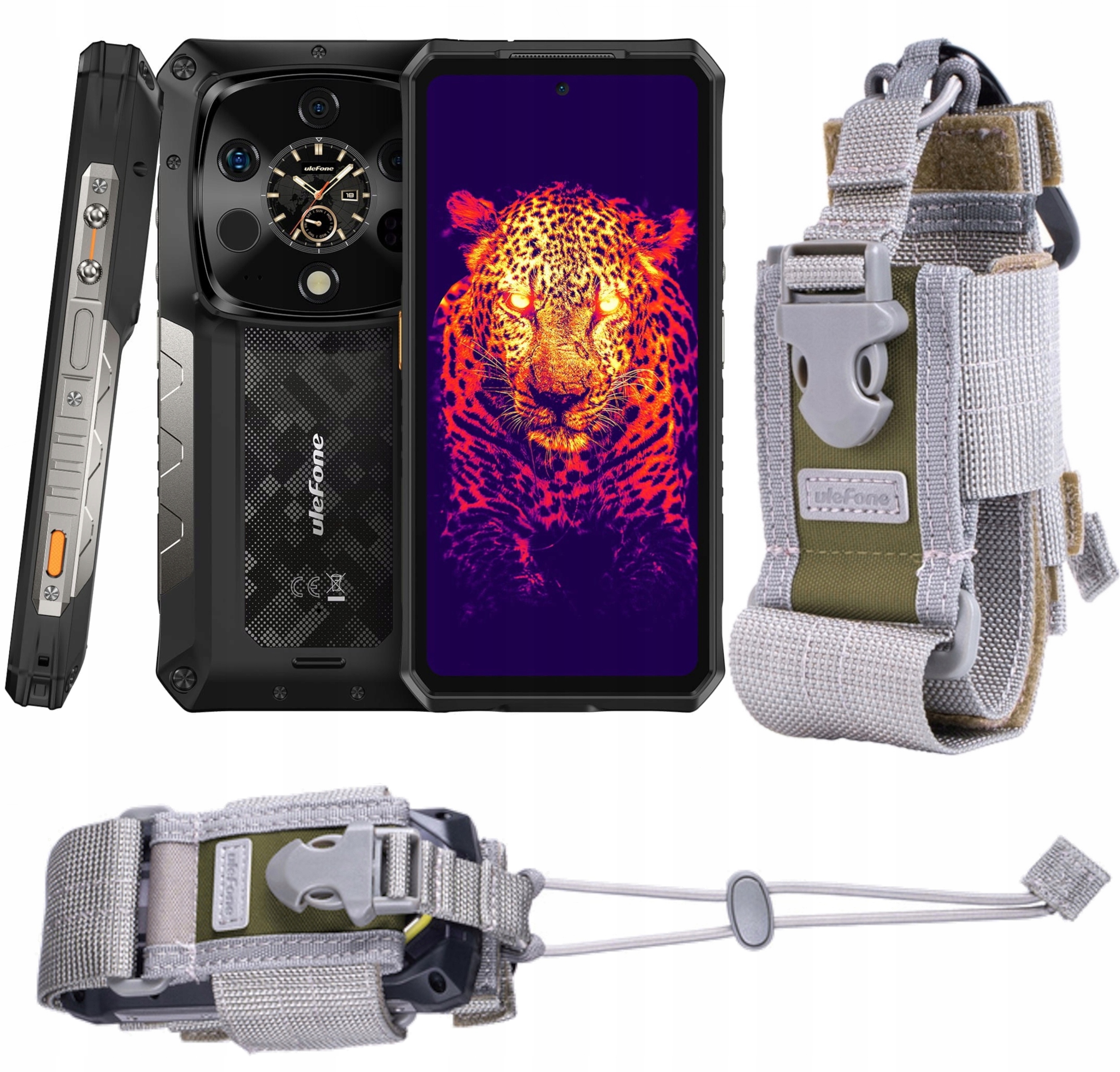 Armor 28 Ultra Thermal Smartfon Ulefone 5G 16GB 1TB Termo Etui Holster