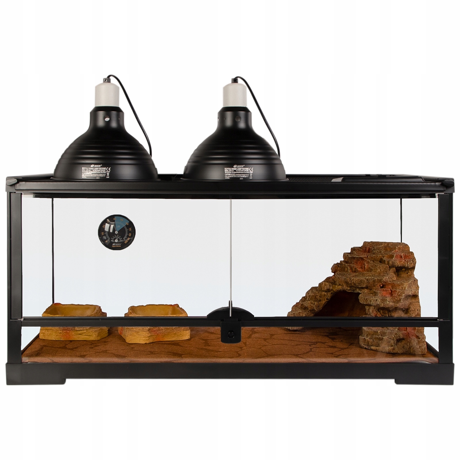 Hotové Terárium S Doplňky, Sada Pro Tropické Nebo Pouštní Plazy