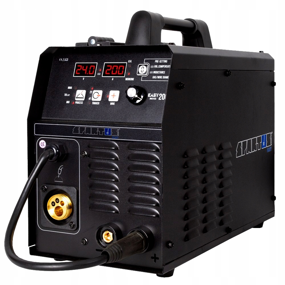 SPAWARKA SPARTUS EASYMIG 200 SYNERGIA MMA TIG 4T Marka Spartus