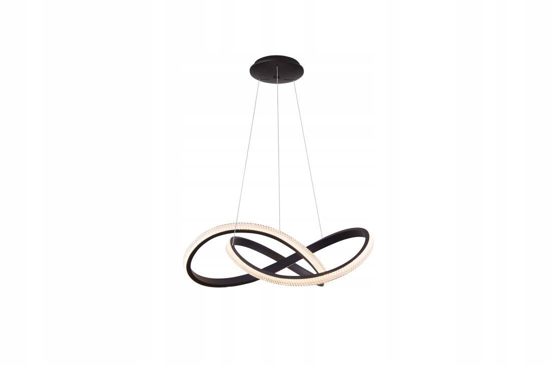 Elegantná, moderná lampa s kryštálmi Infinity 80 Led do haly