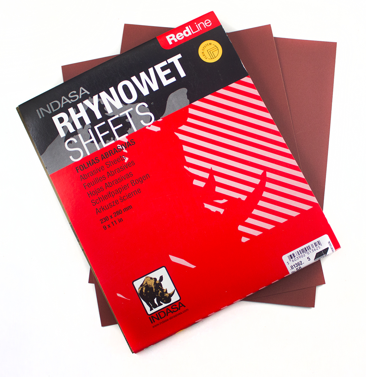 

Indasa Red Line Papier ścierny wodny P800