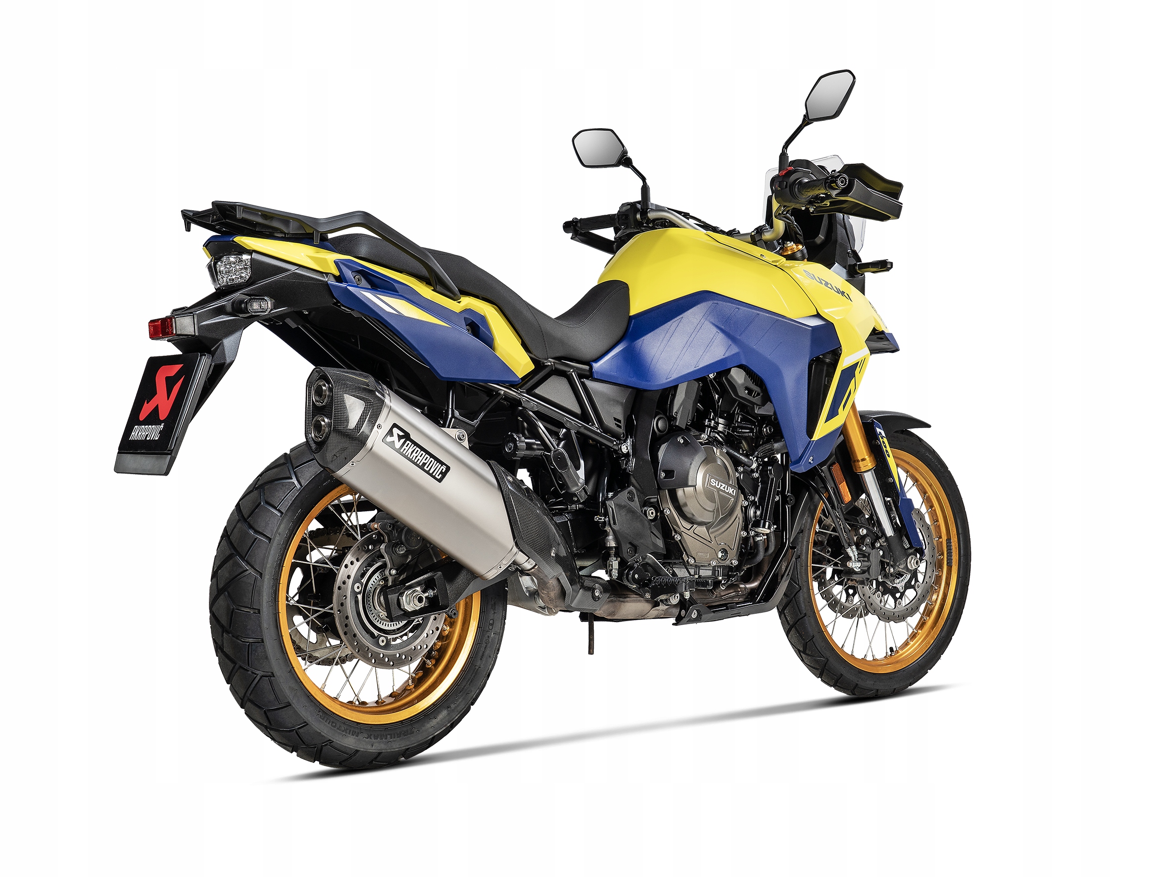 Tlmič Výfuku Slip-on Line Titán Akrapovic Suzuki Vstrom 800DE 2023-2024