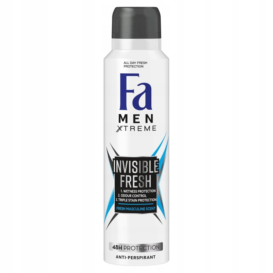 Fa Men Xtreme Invisible Fresh 150ml dezodorant Deo-Zdjęcie-0
