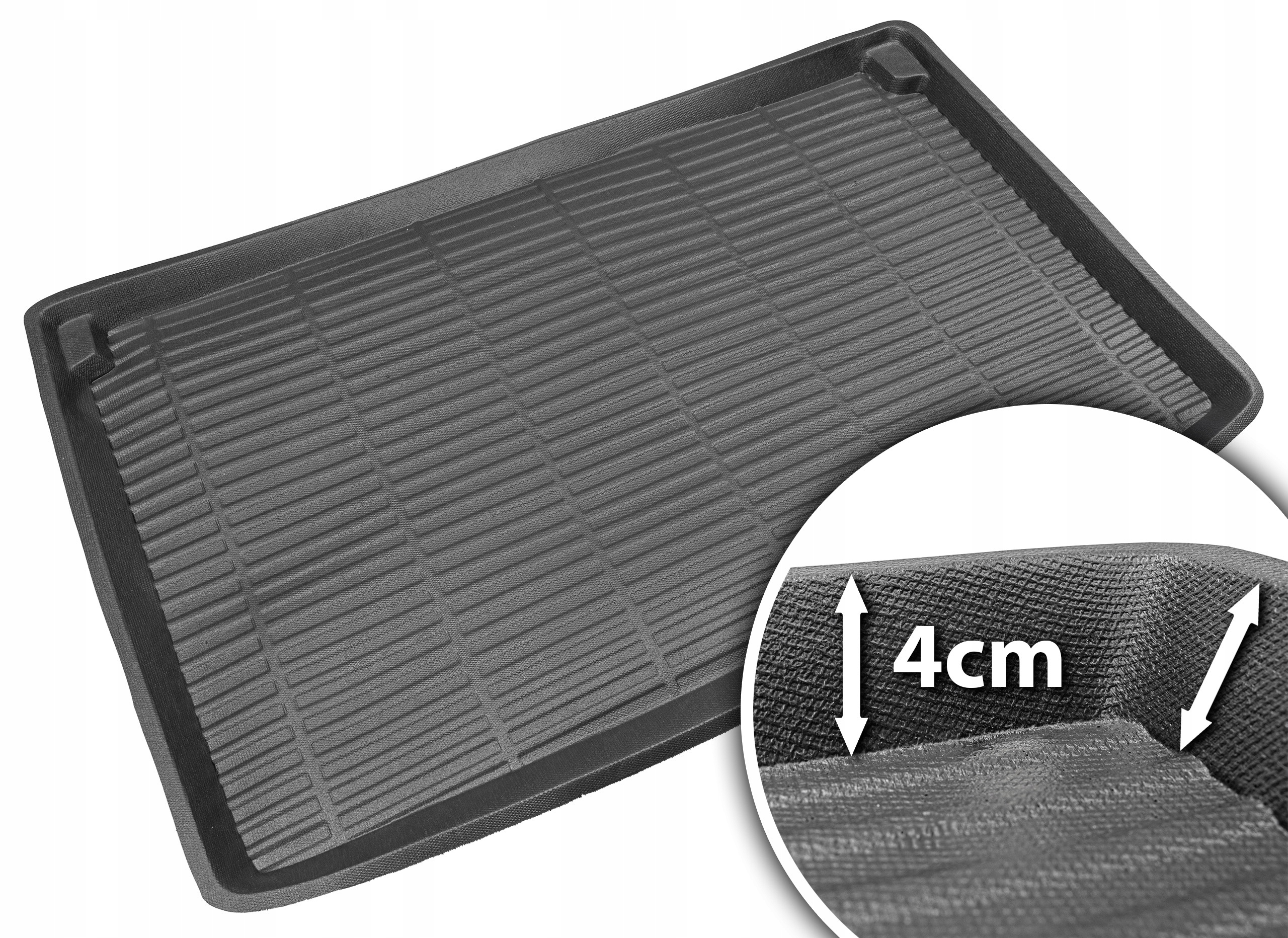 Dacia Sandero III (górna podłoga) Hatchback 2021- Wkład do bagażnika LUCKY3