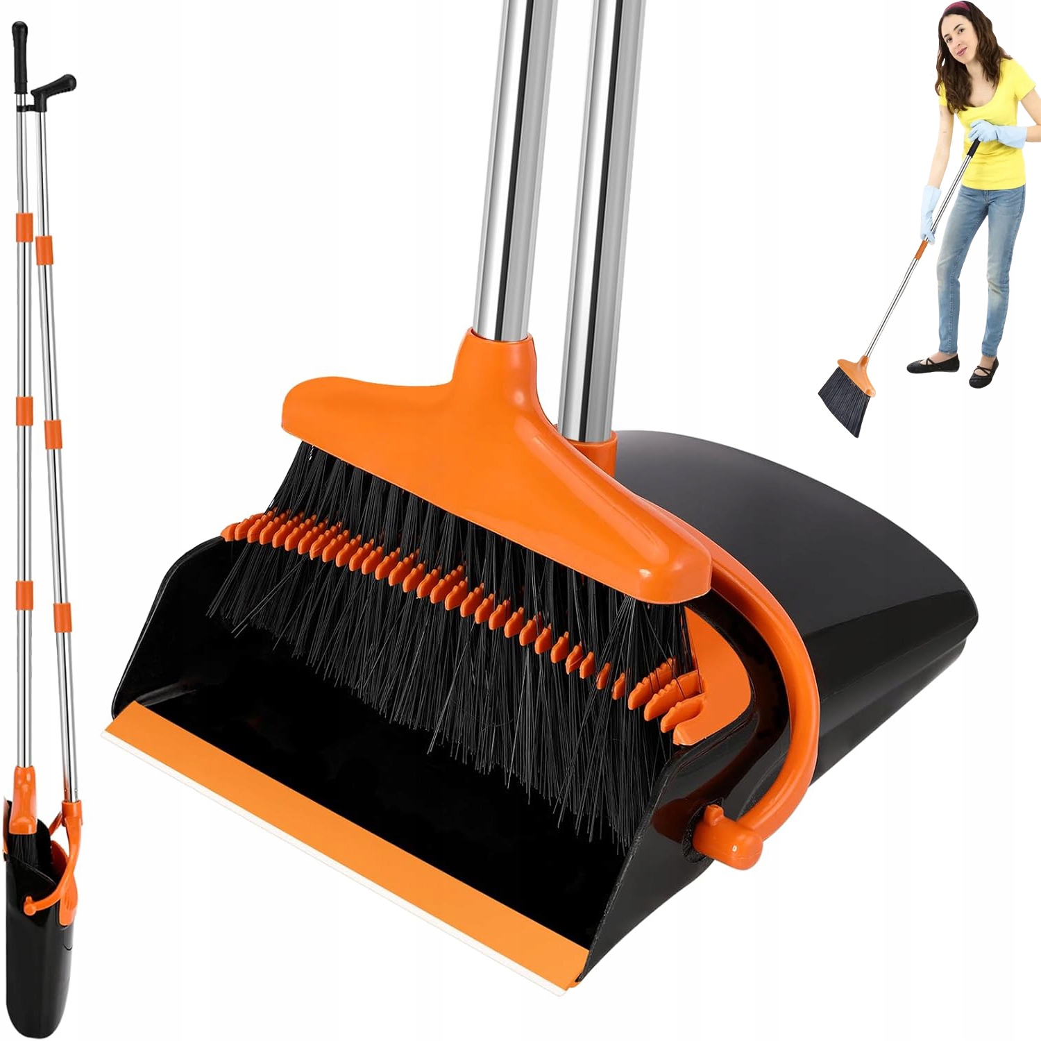 Sada Metly A Lopatka Sada Na Zametání Nastavitelná, Multifunkční