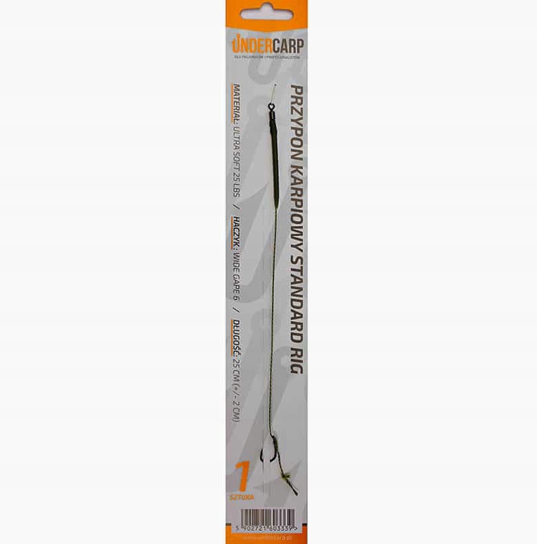 Undercarp Przypon Karpiowy Standard Rig rozmiar 6 UC313