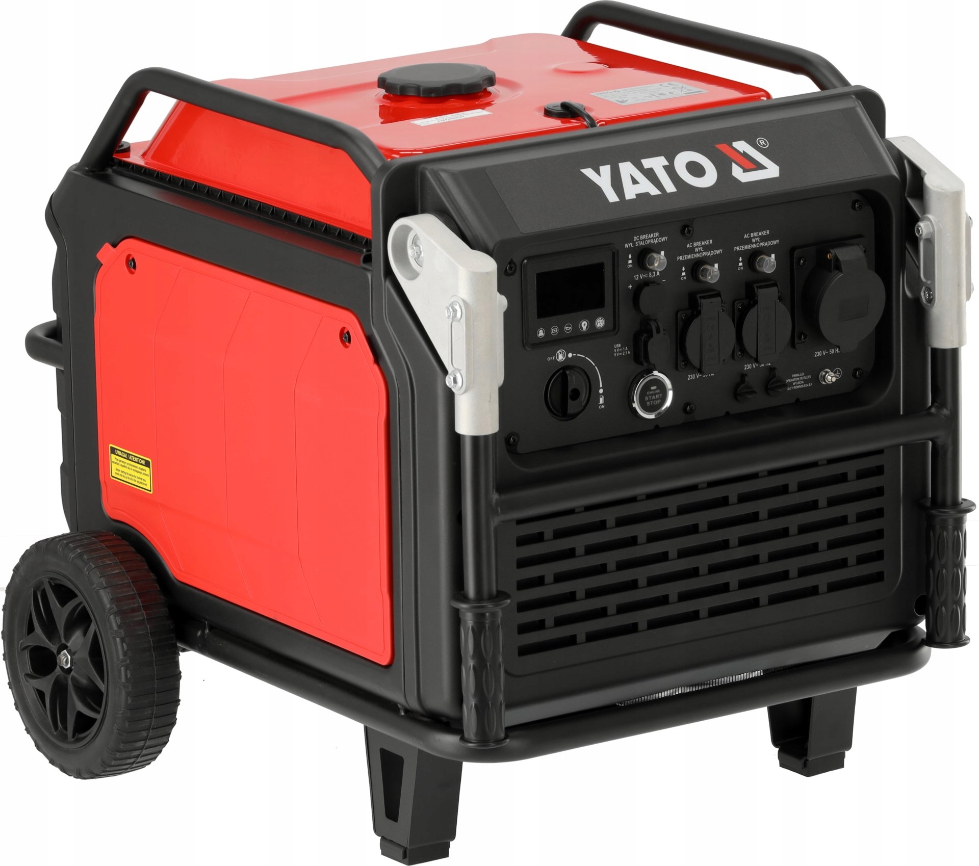 ИНВЕРТОРНЫЙ ГЕНЕРАТОР YATO 5000 Вт YT-85486 Модель YT-85486