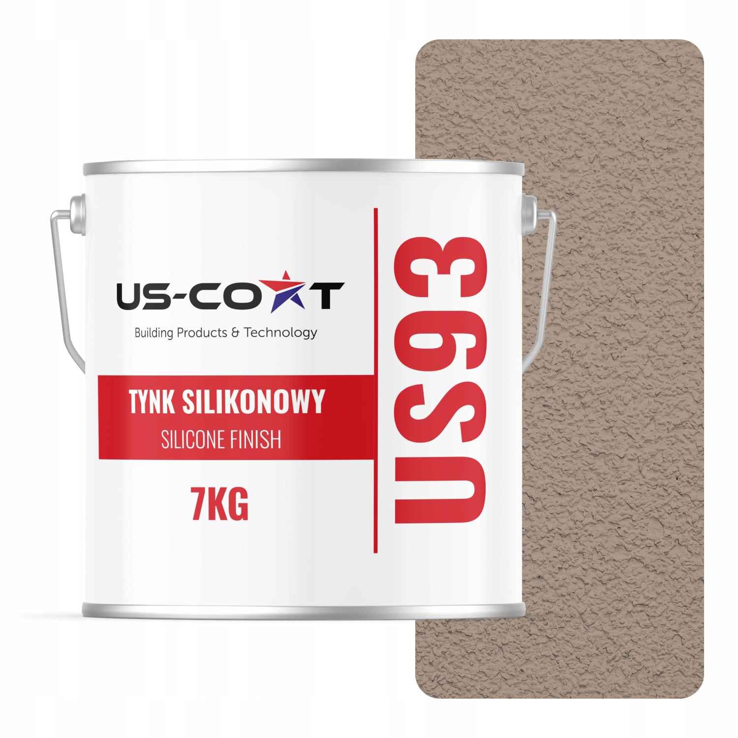 Silikonová Omítka Barva Ořechová Světlá F534 7KG Beránek Granulace 3.0 mm