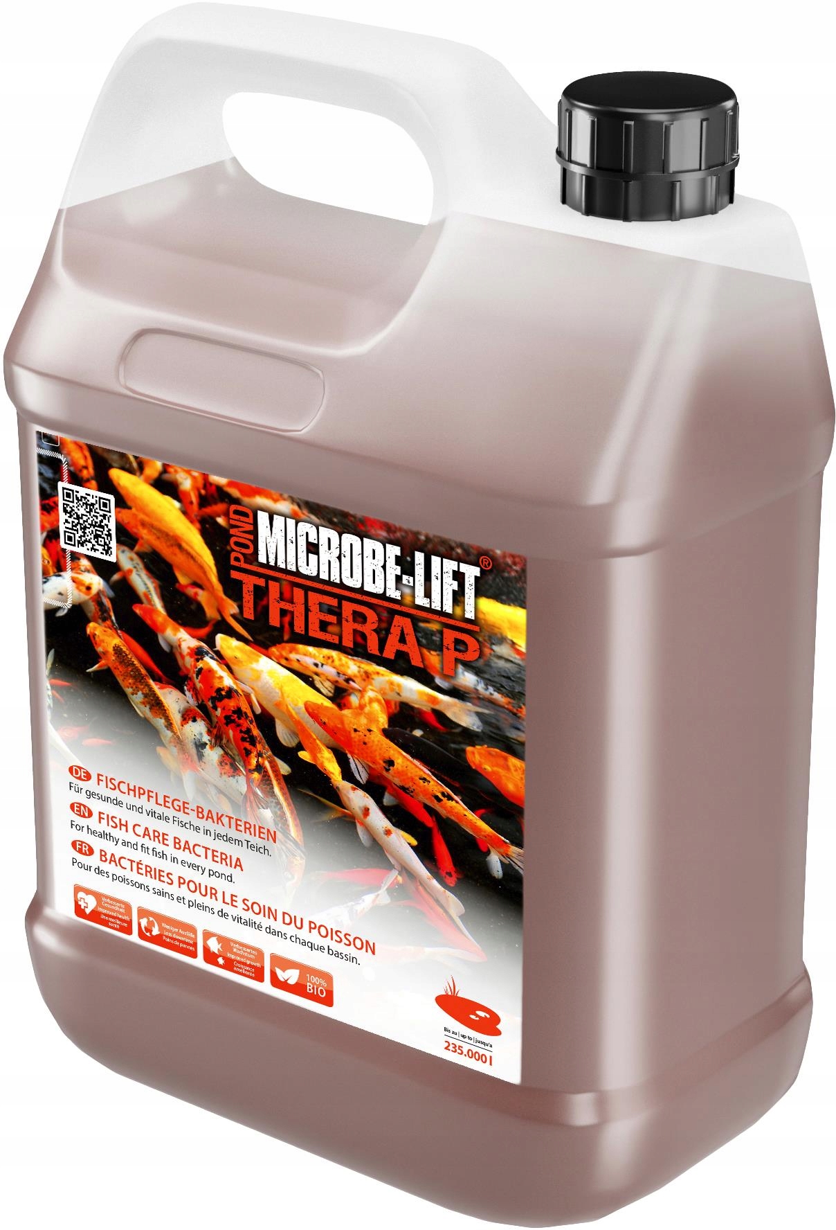 Microbe-Lift Pond Therap 3,78 l – Znižuje stres a zlepšuje pohodu rýb