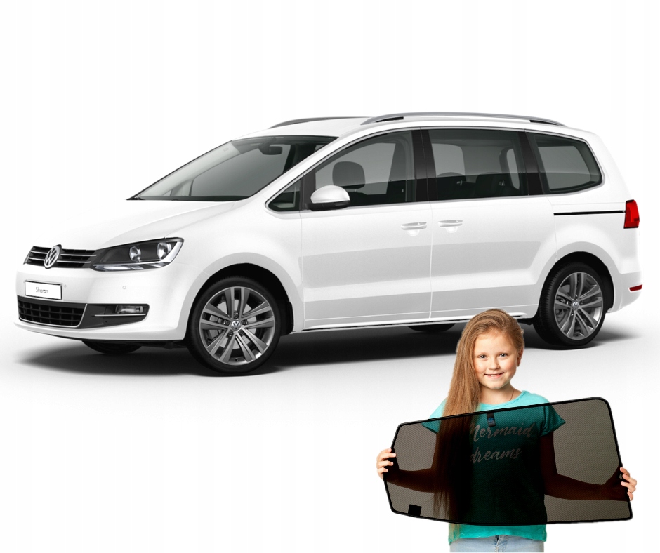 Slnečné clony na magnetoch pre Volkswagen Sharan II 2