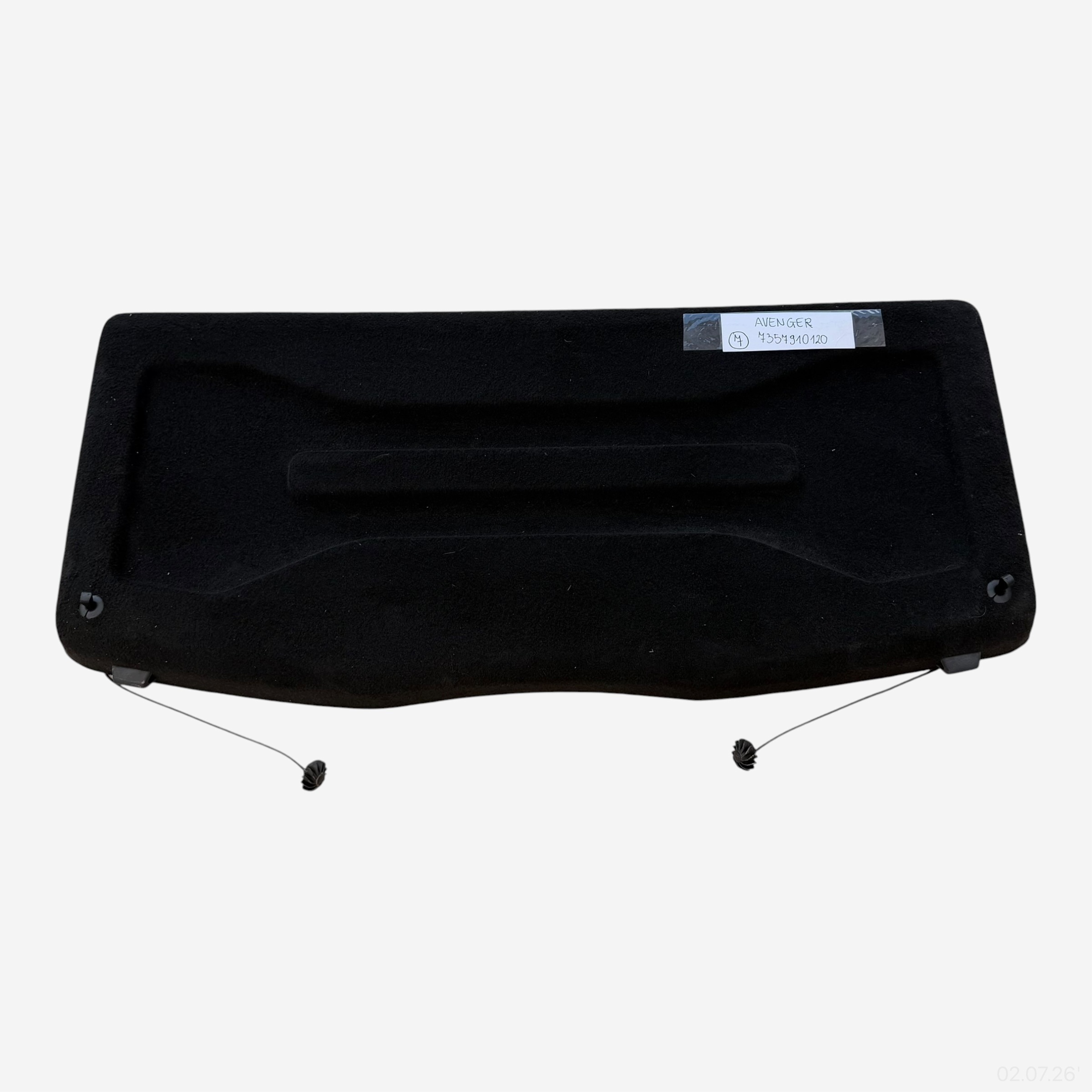 plato rear boot JEEP AVENGER 7357910120
