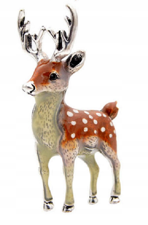 

Broszka - Jelonek Brązowy - Jakość gwarantowan Lux