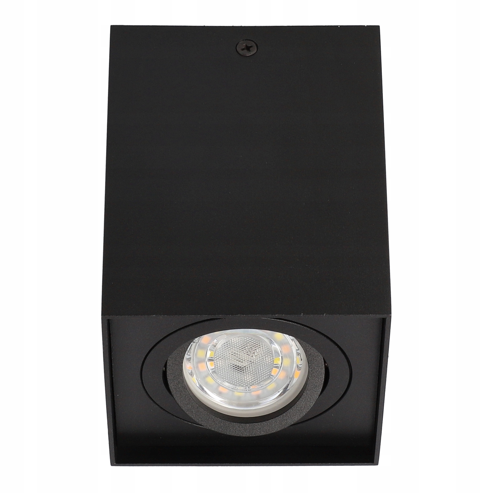 OPRAWA NATYNKOWA HALOGENOWA RUCHOMA GU10 KWADRAT CZARNA EDO Marka EDO