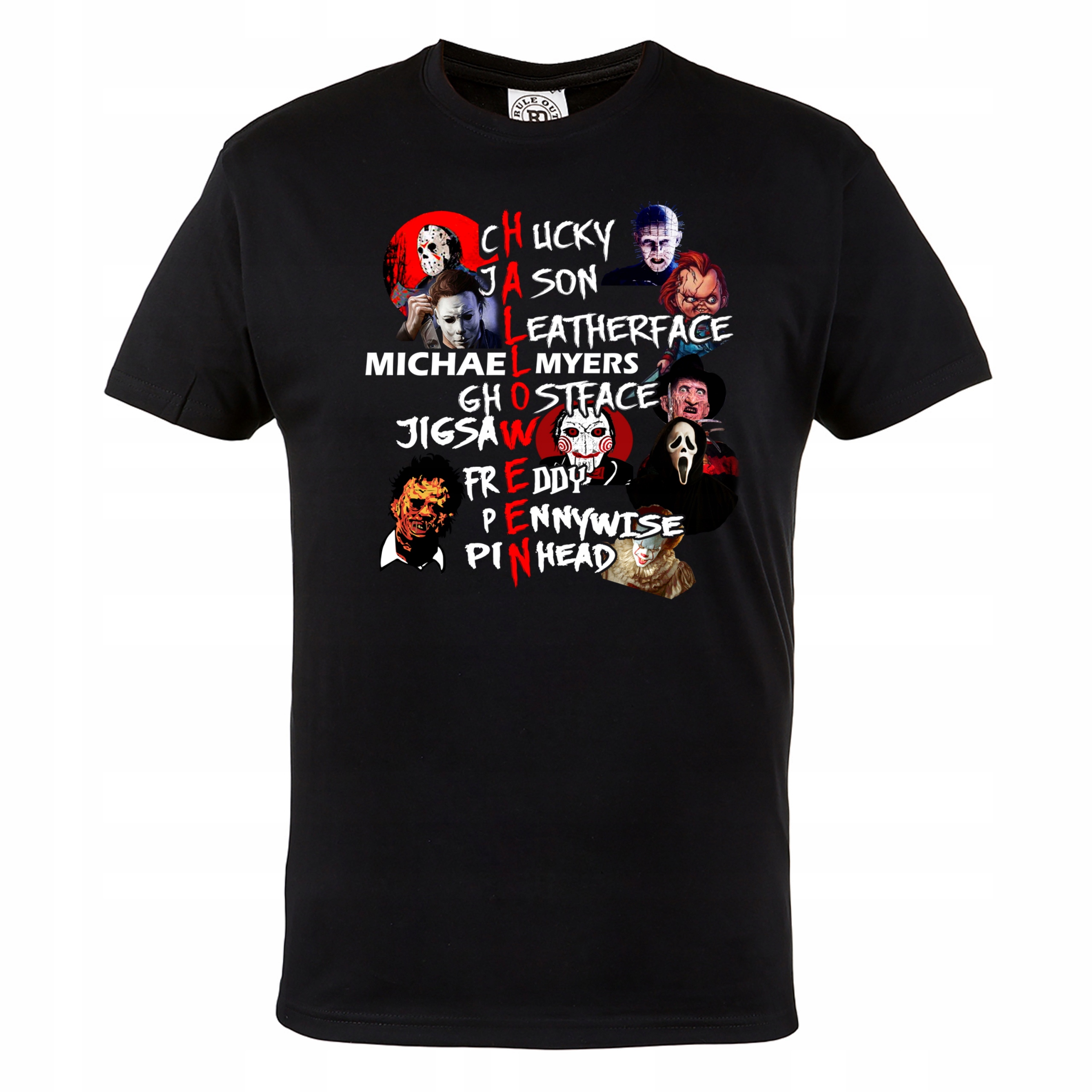 

Koszulka Filmowa Horror Hallowen HAL109