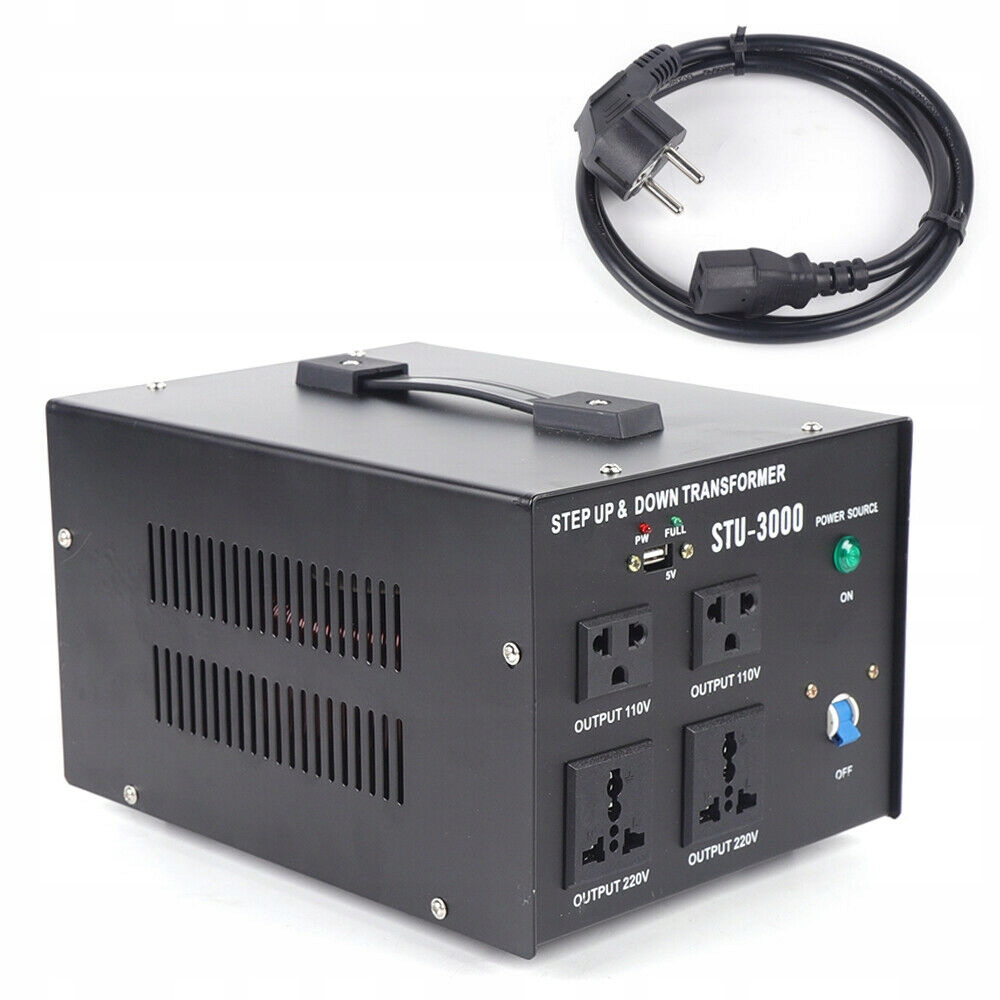 Transformator 220V do 110V Boost / Buck 3000W