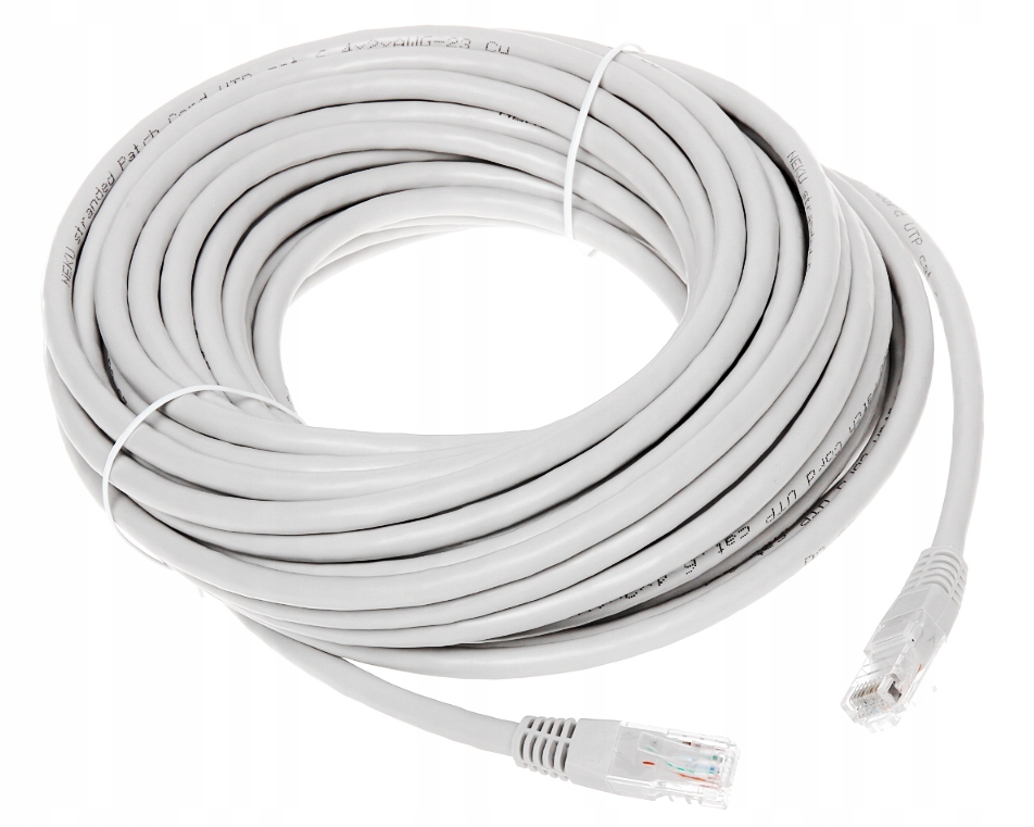 

Kabel Patchcord Utp Skrętka CAT6 do kamer Ip 15m