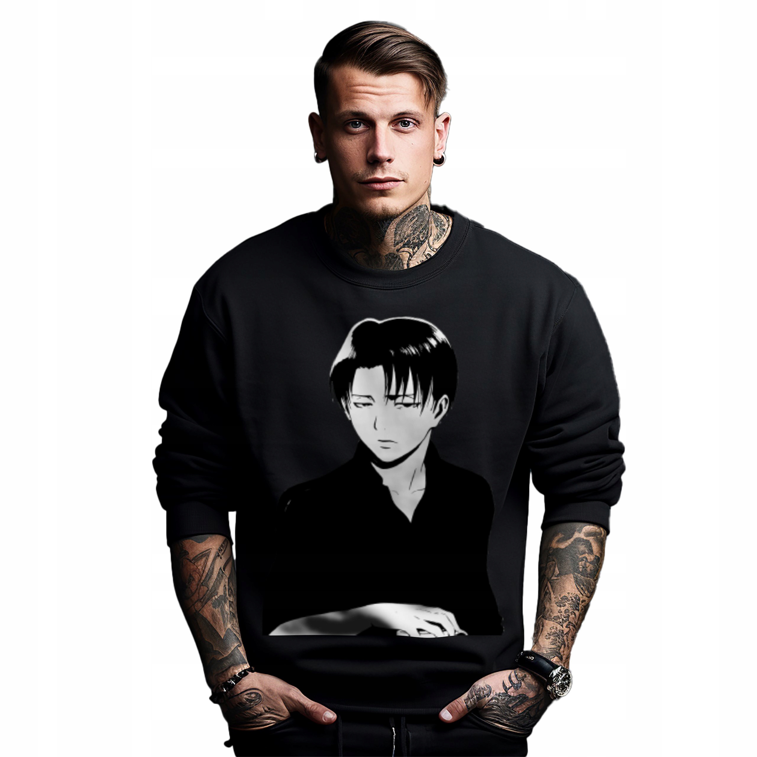Mikina s potiskem Anime Levi Ackerman