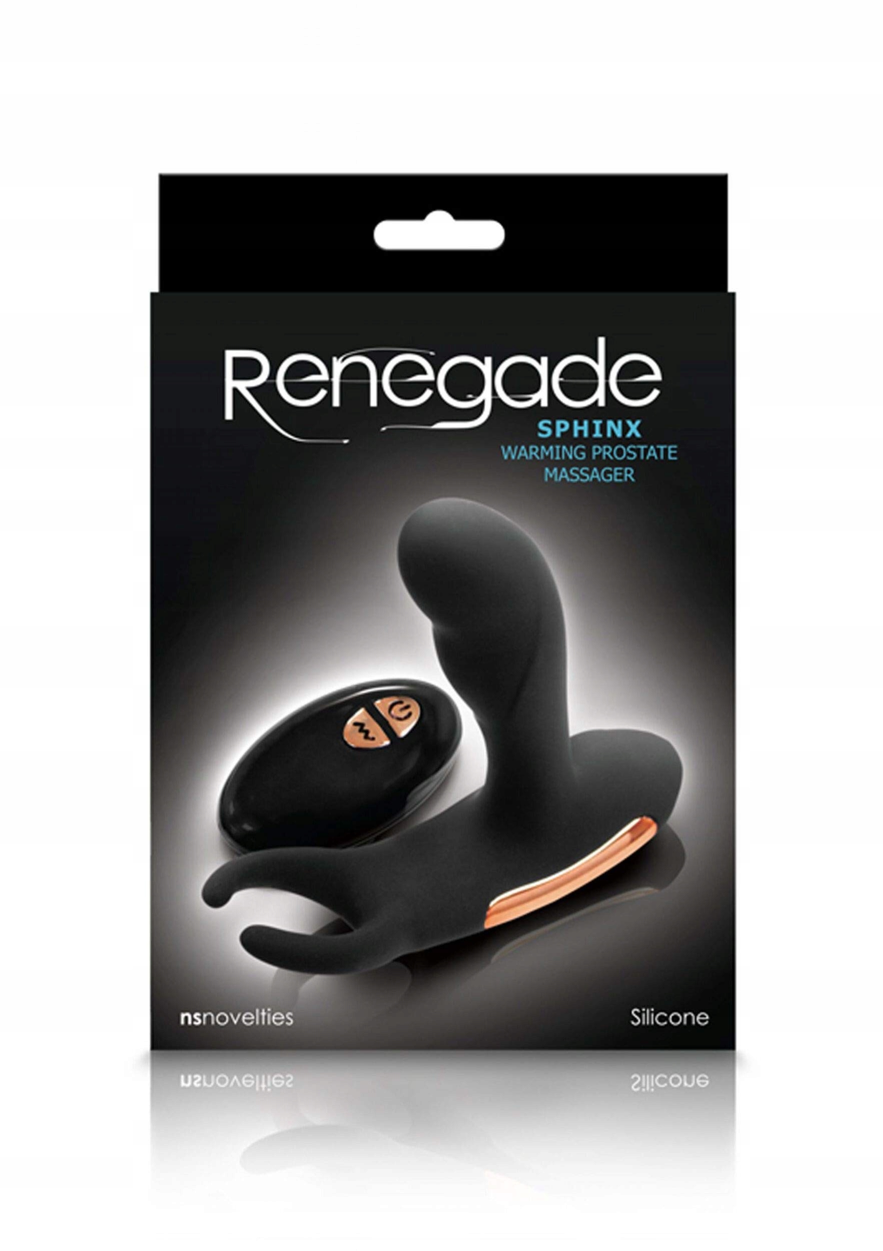 NS NOVELTIES Renegade Sphinx Podgrzewany Masażer Prostaty 200g — miniatura 2