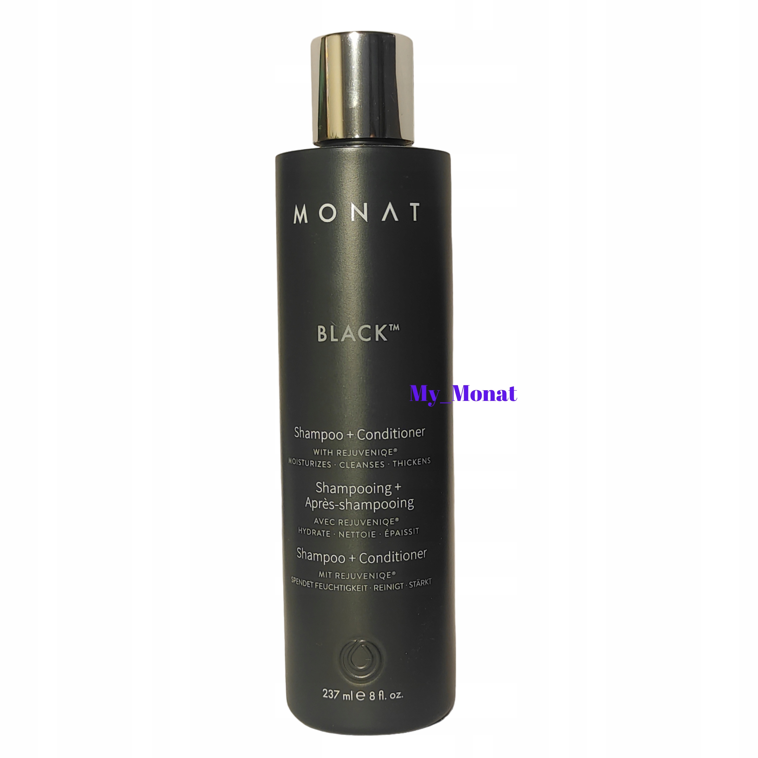 Monat Black šampon stimulující růst vlasů 237 ml pro všechny typy vlasů
