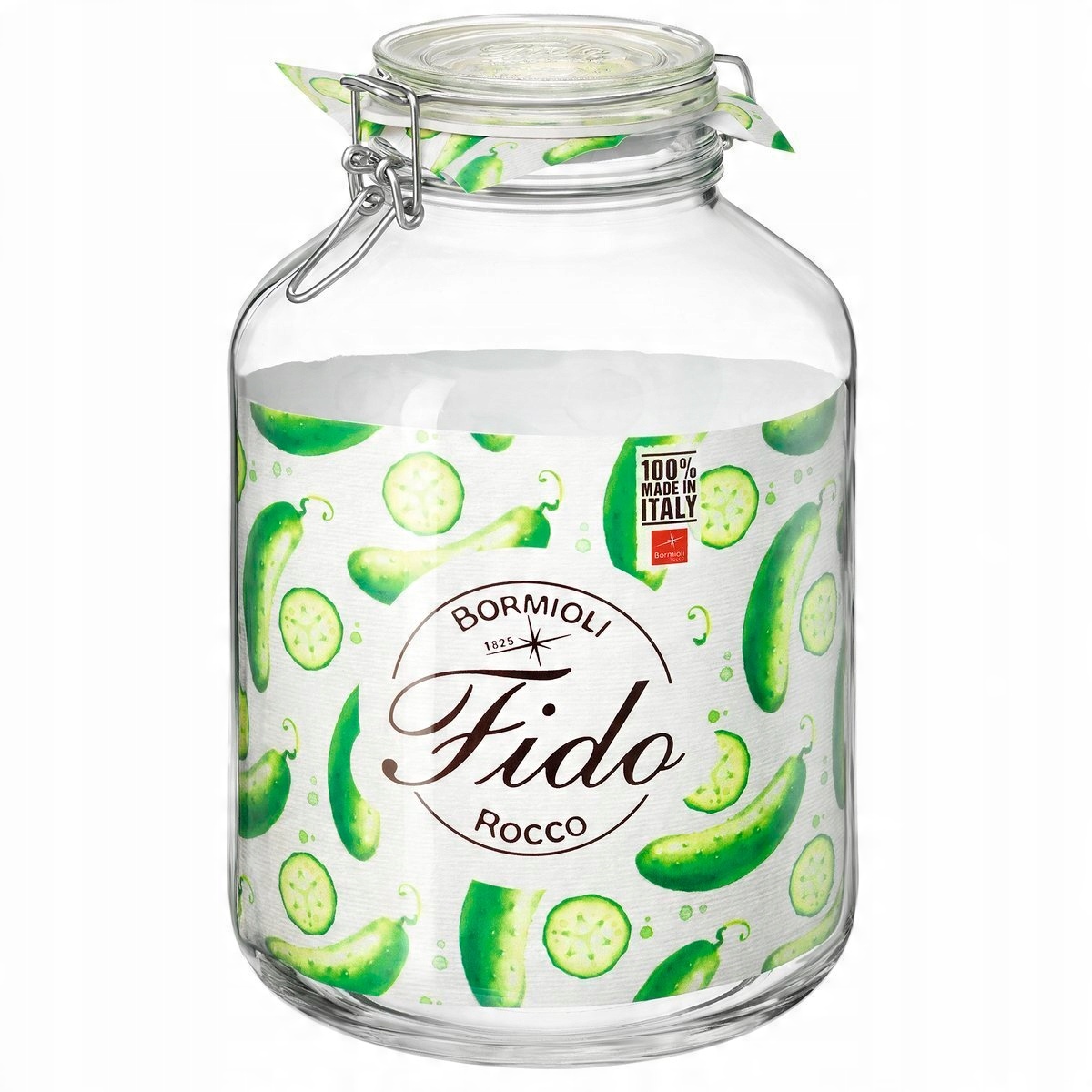 

Słoik Bormioli Rocco Fido 5 l płatki ogórki musli