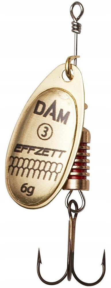 Błystka Effzett Standard Spinner 3 6g Gold 5120203